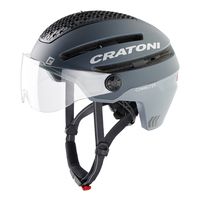 Kratoni Helm Pendler grau Matt M-l