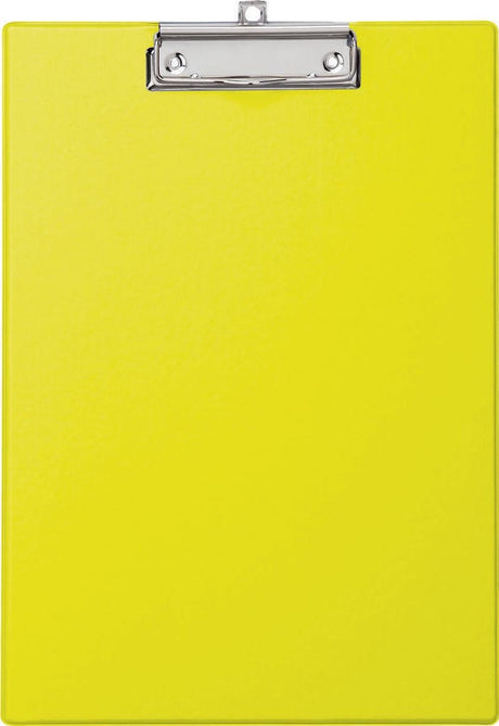 Maul Klemmplatte A4 Hochformat gelb