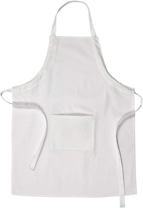Kreativunternehmen https: www.cchobby.nl Apron-with-bag-l-84-cm-b-65-cm-afm-m-xl-cm-210-gr-white-1-piece-444640