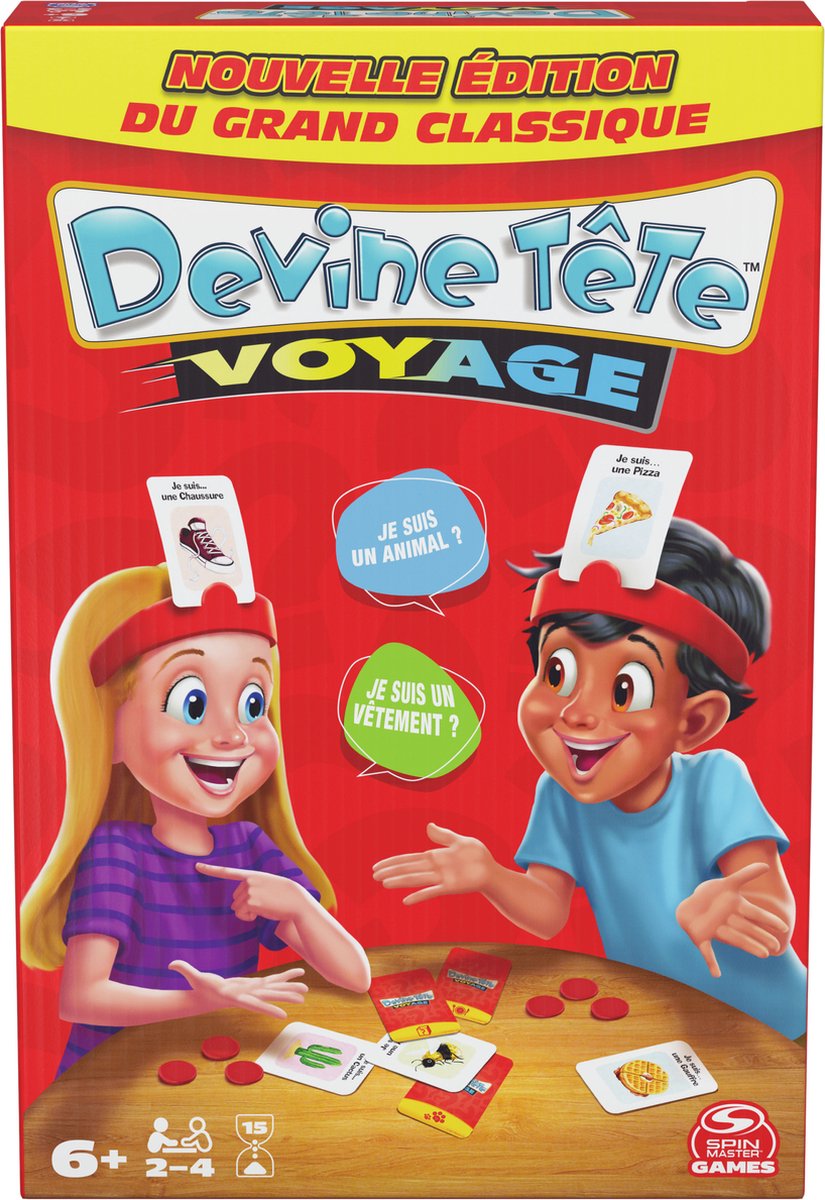 Spin-Master-Spiele – Devine Tête – Reise