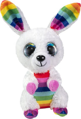 Lumo Stars Kuscheltier - Hase Regenbogen, 15cm