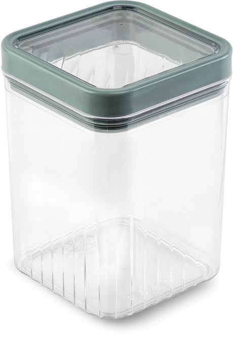 Curver Kara Aufbewahrungsdose – 1,2 l – 10,7 x 10,7 x 16,4 cm – blaugrün