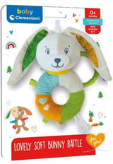 Clementoni Baby – Plüschrasselhase