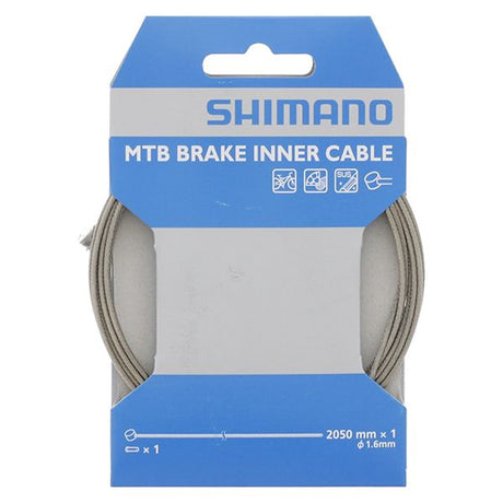 Shimano MTB-Edelstahl-Sus-Bremsinnenkabel 1,6 mm x 2050 mm