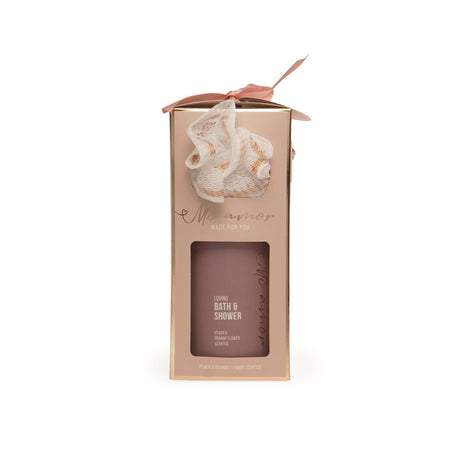 Source Balance Bath Geschenkset Mi Amore Bath Duschgel 500 ml und Badeschwamm