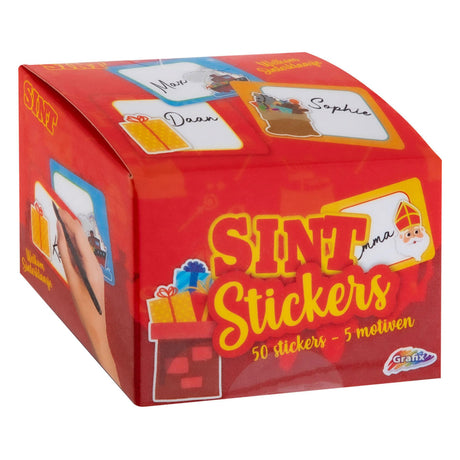 Grafix Sinterklaas Aufkleber 50 Stück