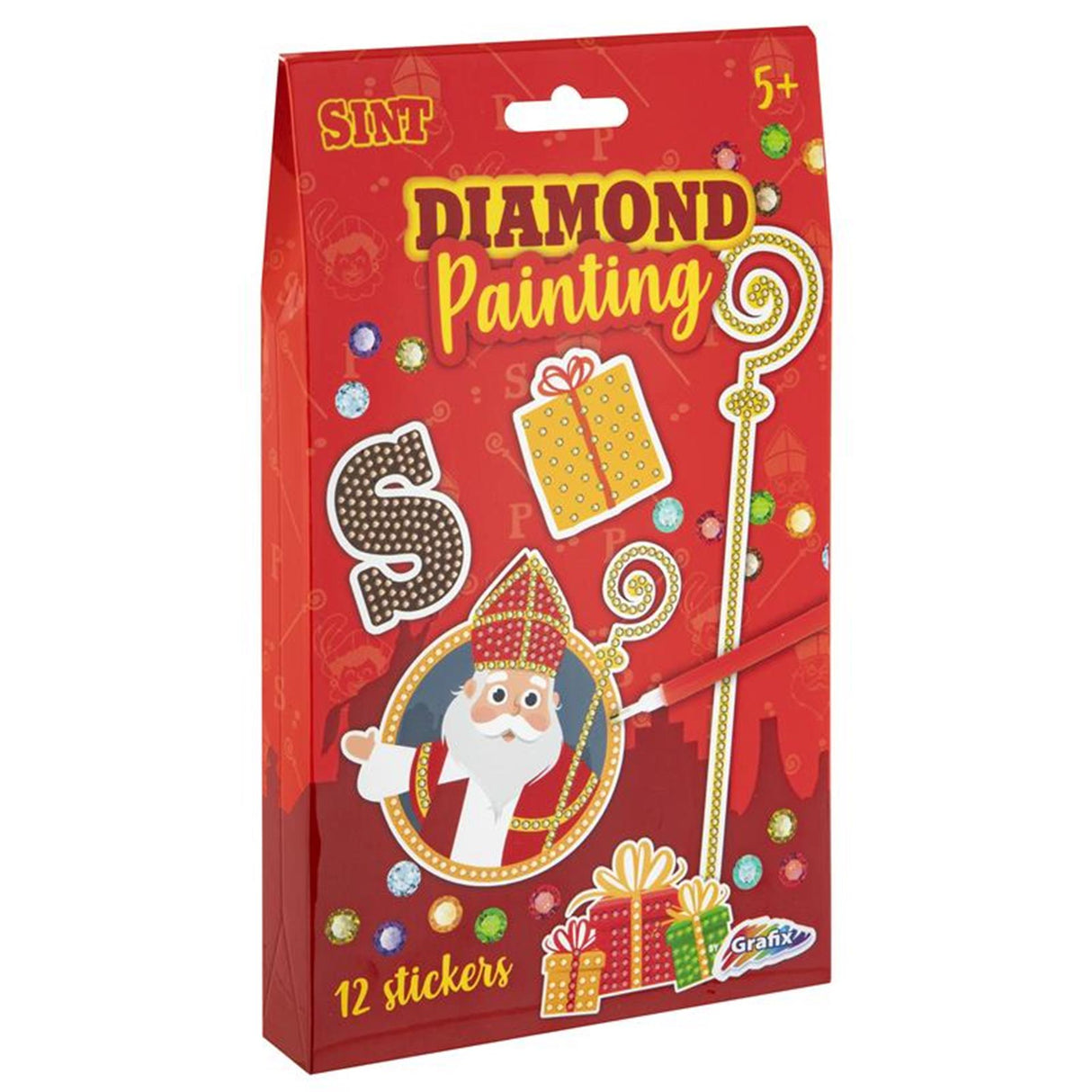Grafix Saint-Diamant-Malerei-Aufkleber
