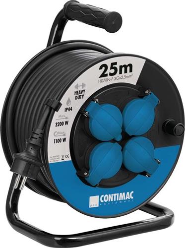 Contimac Kabeltrommel 25m h07rn-f 3g 2,5mm Schuko