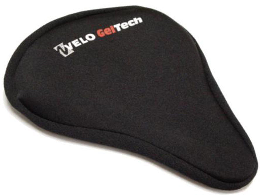 Velo selle tek gel en peluche dames noires