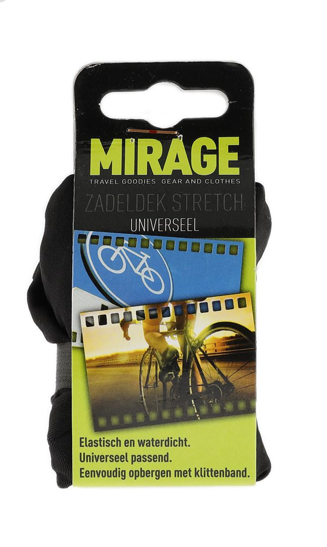 Saddle Deck Mirage Universal - Nylon el estiramiento - Negro