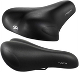 Selloyal Bicycle Saddle Selle Moody Moderate Black (Embalaje del lugar de trabajo)