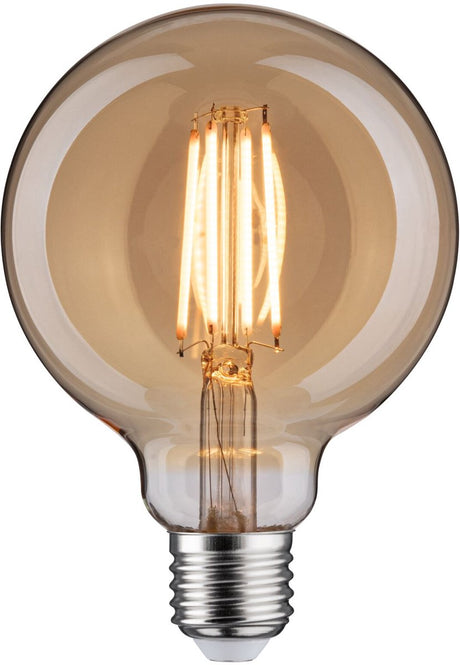 Paulmann 1879 Filament 230 V 3-Stufen-Dim-LED-Globus G95 E27 470 lm 6 W 1800 K dimmbar Gold