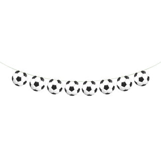 Globos voetbal papieren voetbal banner | 4 stuks