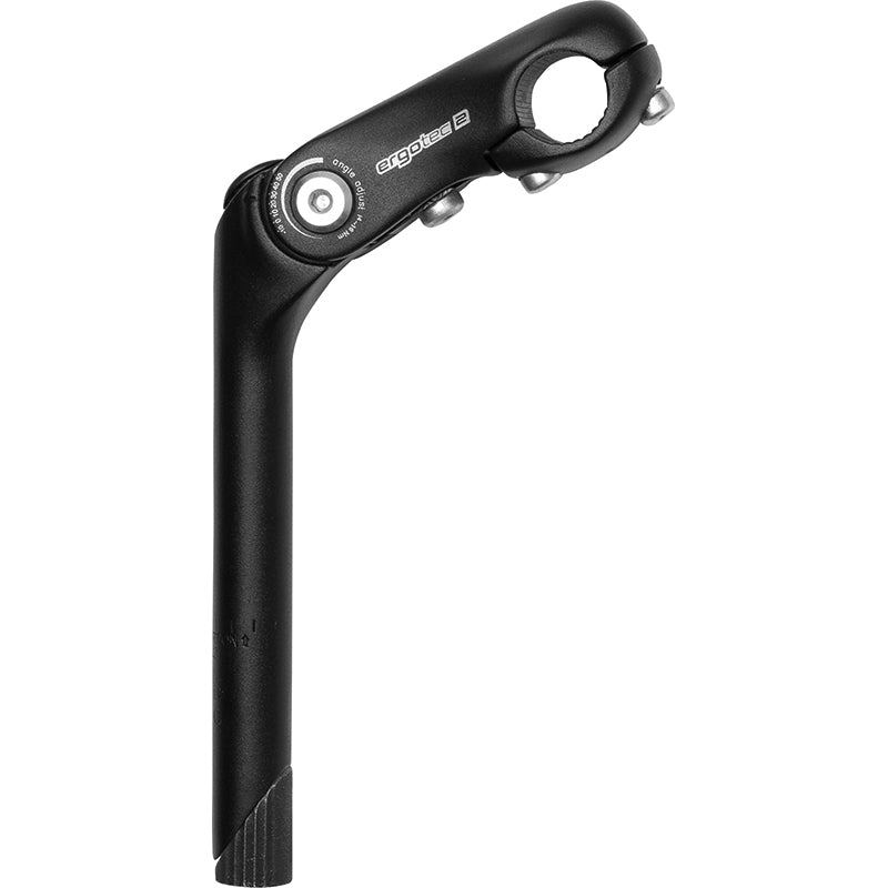 Ergotec Stem Kobra Vario Quill Ø25.4 mm 180 mm Ø 25,4 mm Fork nero