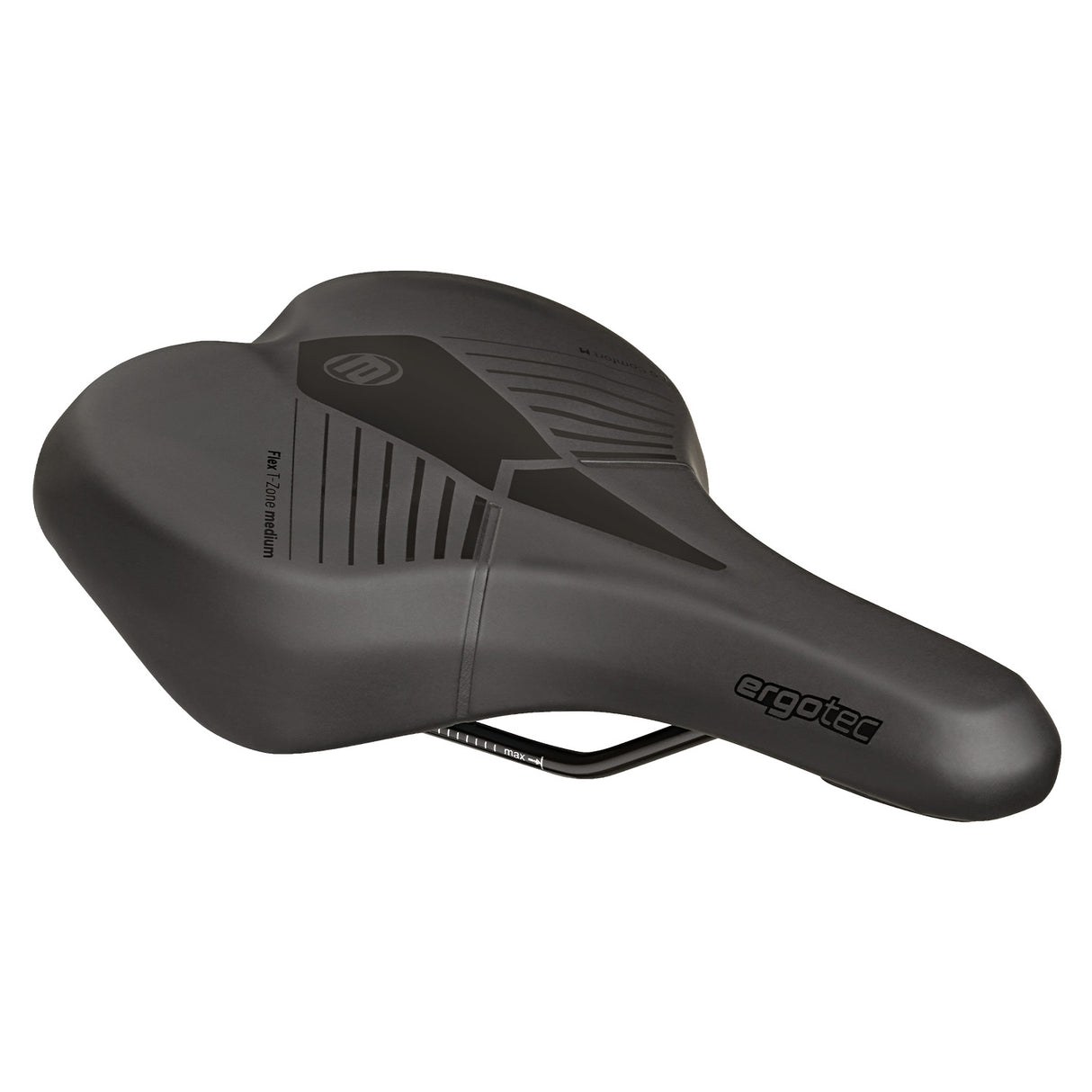 Selle ergotec confort l moyen moyen noir