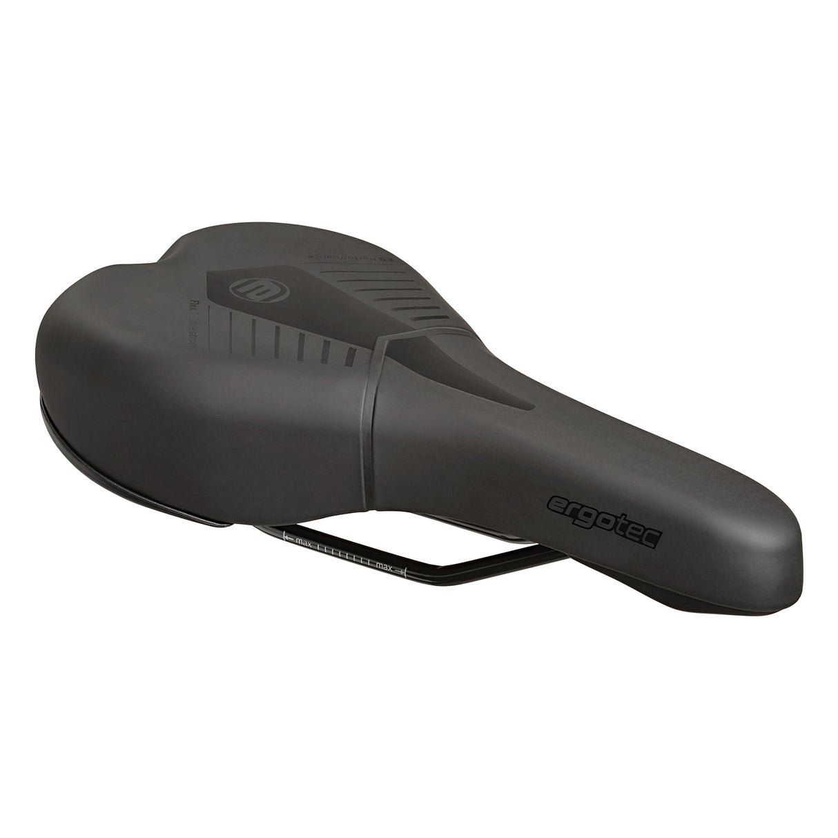 Ergotec Saddle Performance 266 x 144 mm noir doux