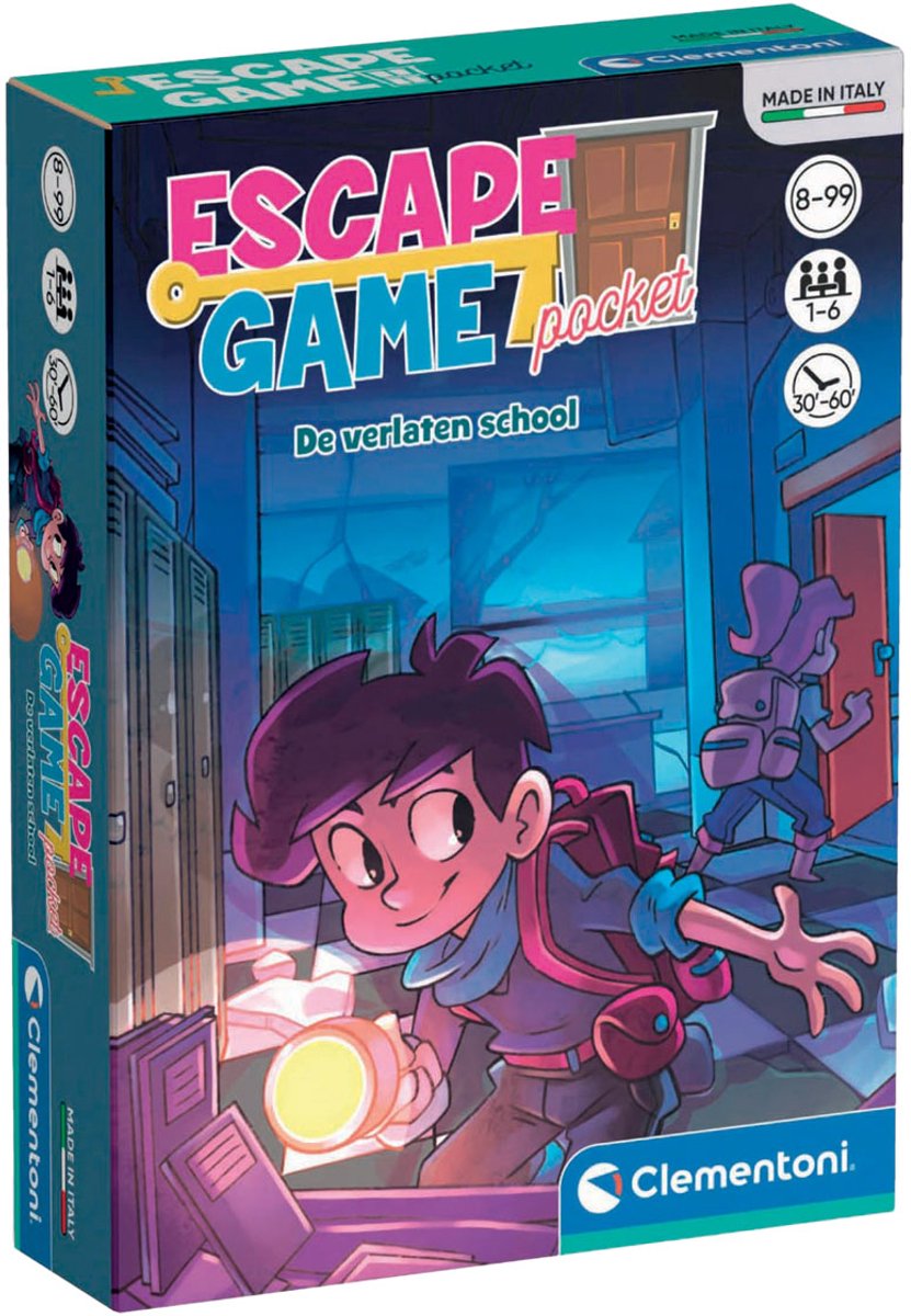 Clementoni Pocket Escape Game – Die verlassene Schule