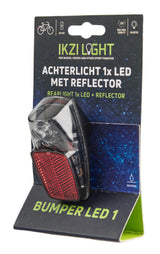 Ikzlight hënnescht Luucht Reflektor 1xéiert rout op Kaart