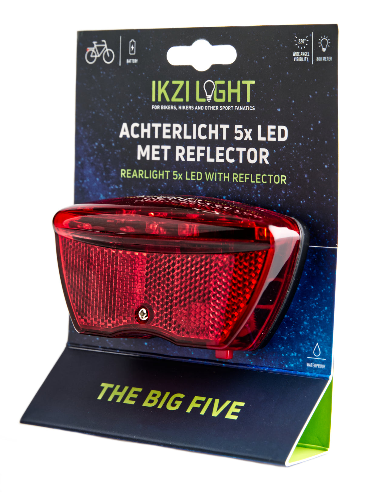 Ikzi Achterlicht led rood