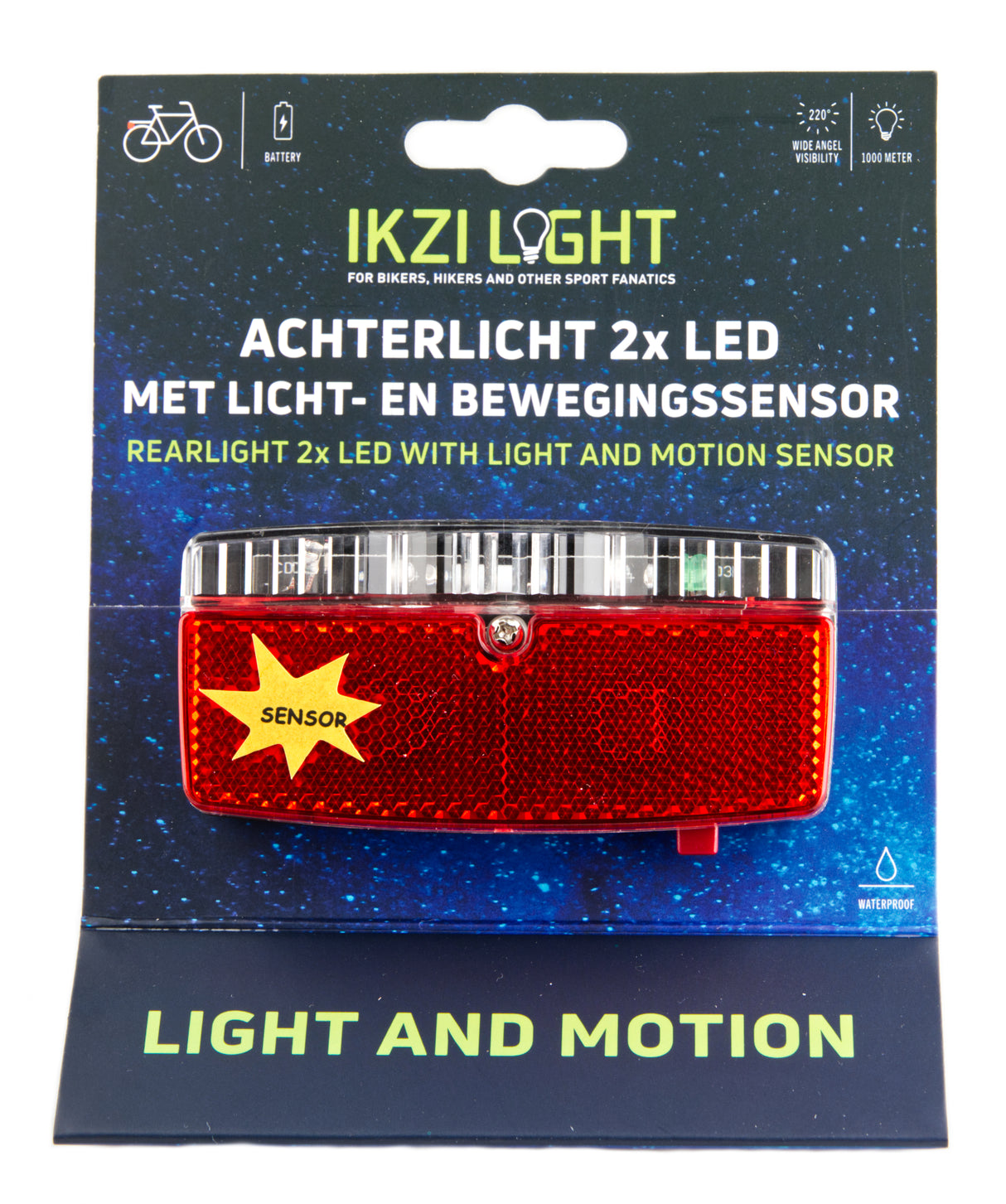 IKZI-Light LED Hecklicht 80 Träger 2xled Sensor 1440555