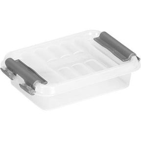 Sunware q-line Aufbewahrungsbox 0,2 Liter transparent 11,8x7,7x3 cm