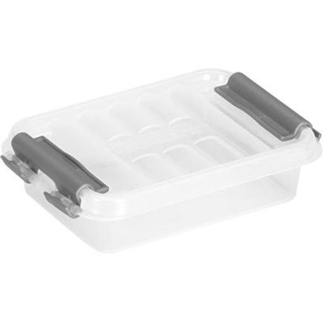 Sunware q-line Aufbewahrungsbox 0,2 Liter transparent 11,8x7,7x3 cm