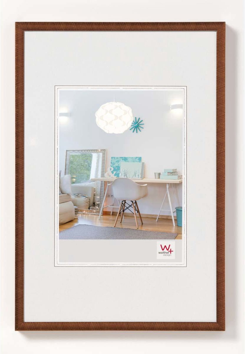 Walther New Lifestyle - Kunststoffrahmen - Fotogröße 50x70 cm - Bronze
