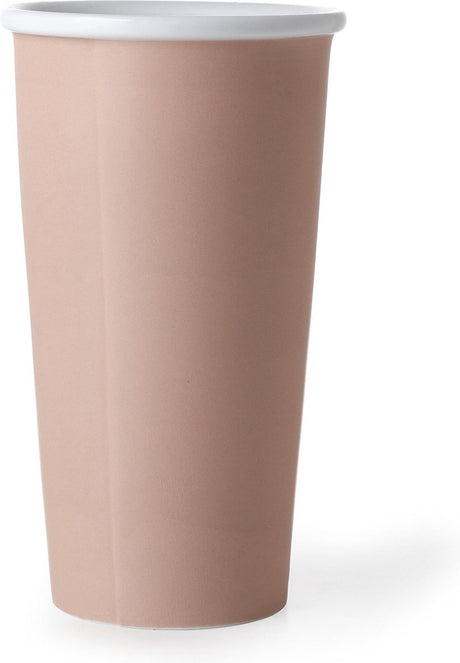 Viva Scandinavia Anytime Emma Pappbecher – Porzellan – 450 ml – Rosa