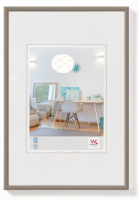 Walther New Lifestyle - Kunststoffrahmen - Fotogröße 20x30 cm - Stahl