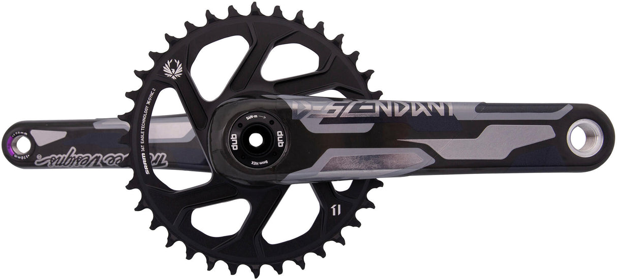 Truvativ Kurbelgarnitur Nachkomme Troy Lee Design Eagle dh Kurbelgarnitur truv.desc.troy lee de.eagle dh dub83 36t