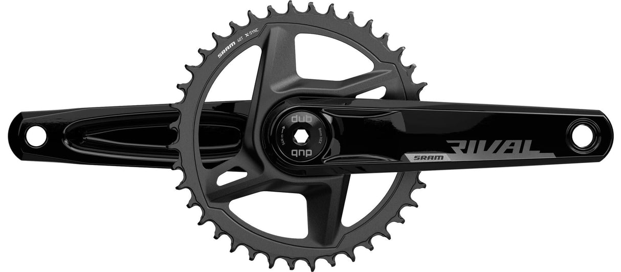 Sram Kurbelgarnitur Rival 1 Achsen Kurbelgarnitur Rival 1 Achsen 40t 175mm