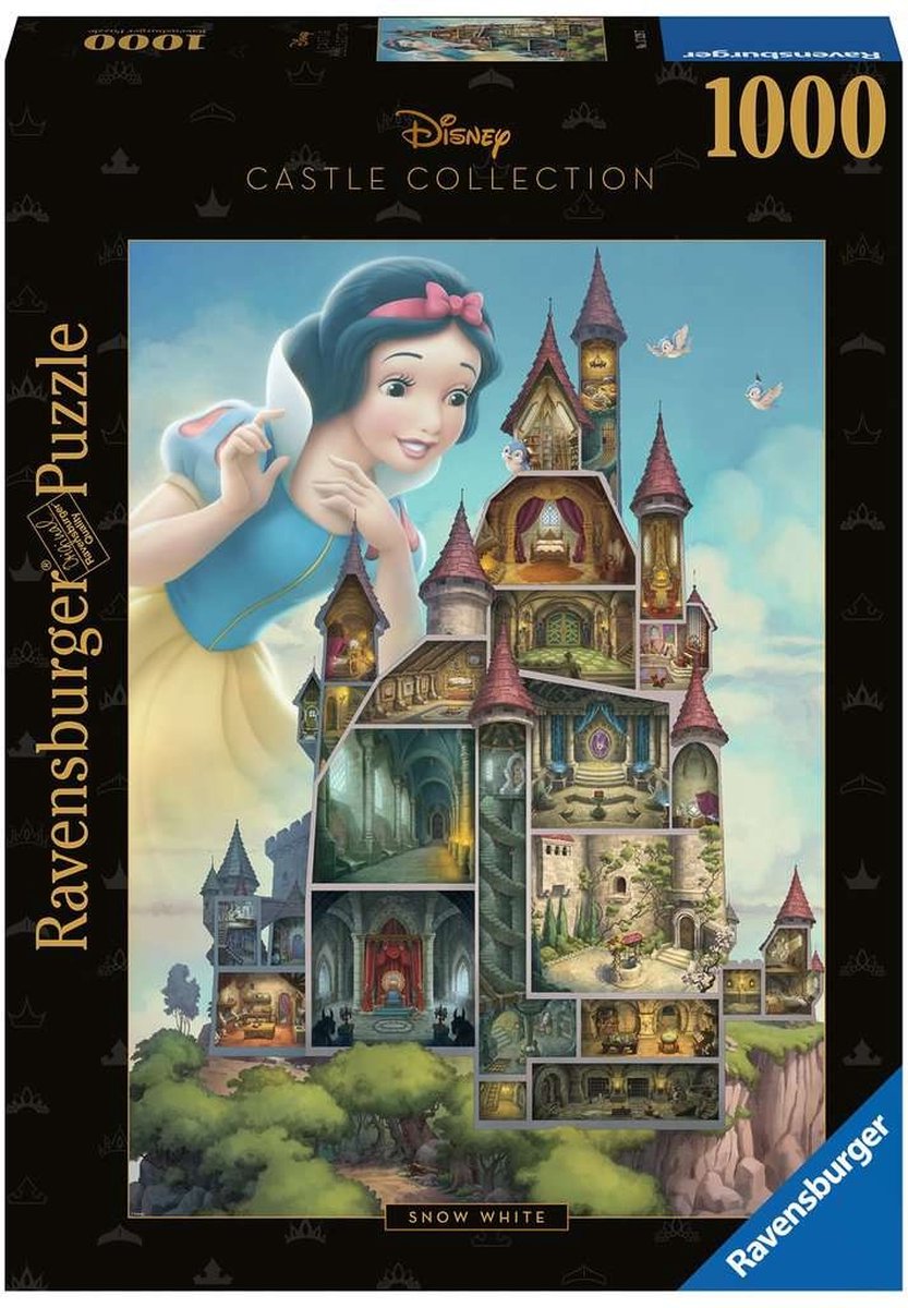 Ravensburger Puzzle Burgen Schneewittchen, 1000st.