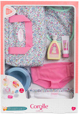 Corolle Windelzubehör-Blumenset für Babypuppe, 36 cm
