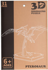 Hölzerner 3D -Puzzle Dinosaurus