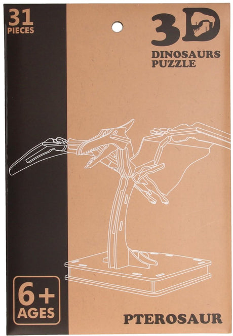Merchant 3D-Holzpuzzle Dinosaurier