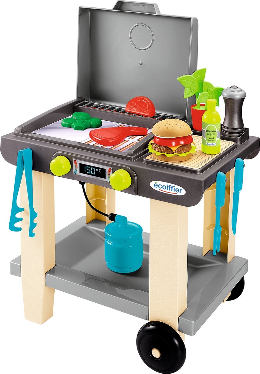 Ecoffier Ecoiffier – Plancha-Spielgrill – 18 Monate – 2 Räder