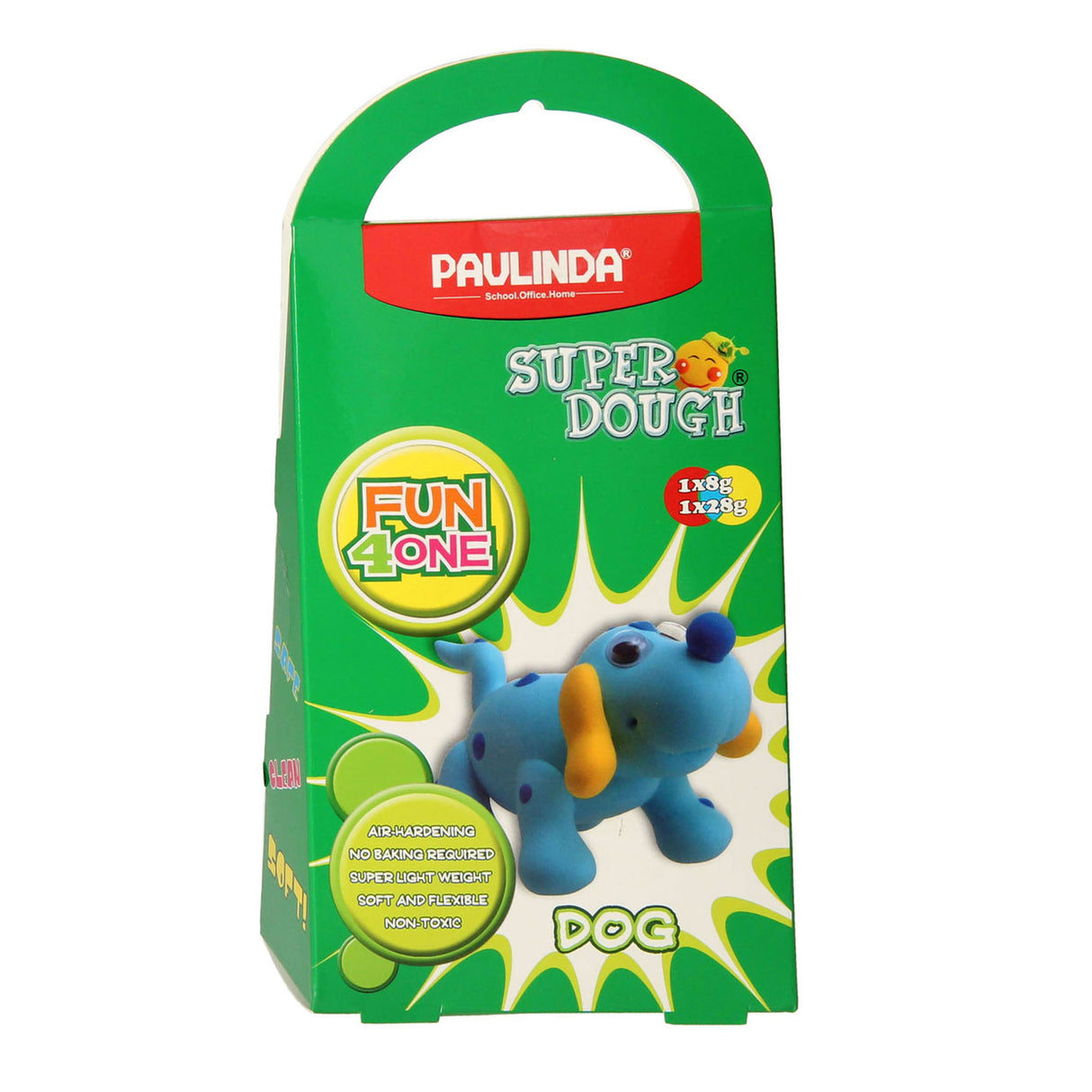 Paulinda Super Dough Animal Clay – 2 Tonfarben