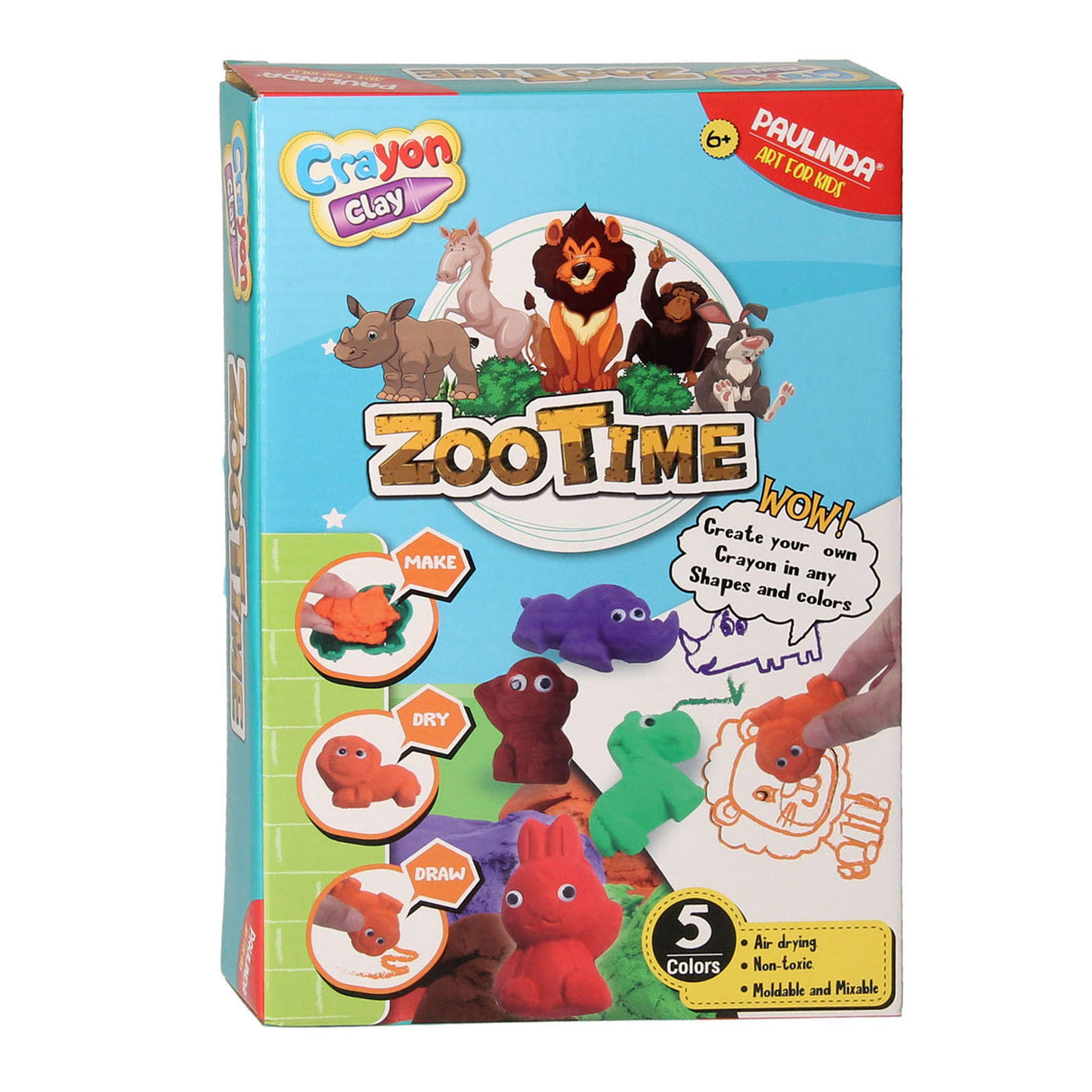 Make your own animals chalks - zoo