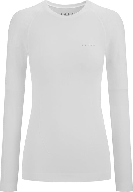 Falke warmes Langarmshirt, schnelltrocknendes Funktions-Langarmshirt für Damen, weiß - Größe L