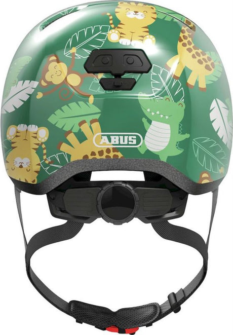 Abus Helm Skurb Kid Green Dschungel S 45-50 cm