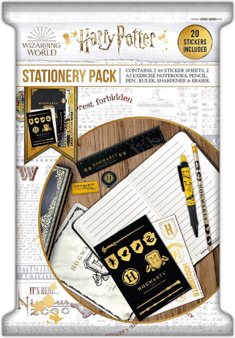 Blue Sky Studios Harry Potter – Hogwarts – Schreibset mit Papier