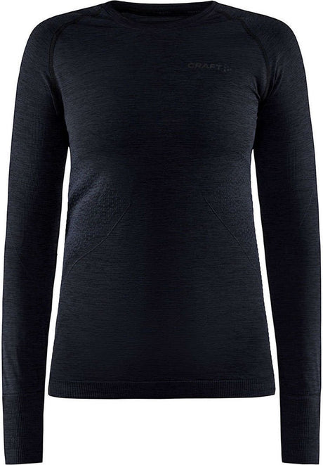 Craft Core Dry Active Comfort Ls W Damen-Thermoshirt – Schwarz
