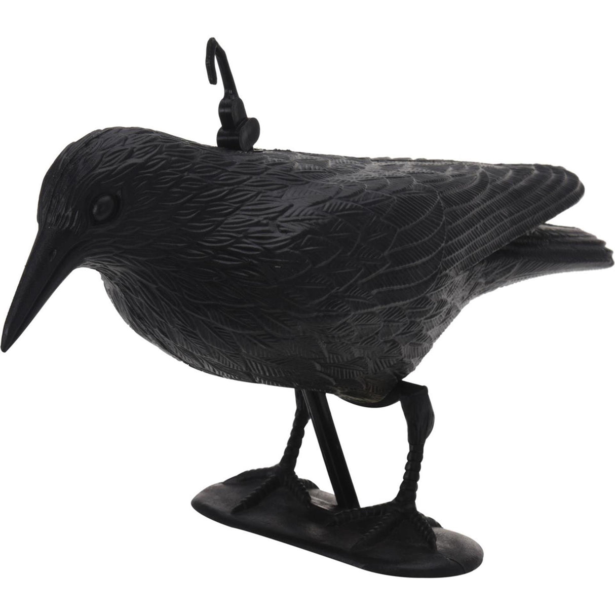 Pro Garten Rabe Vogelscheuche schwarz | 6 Stück