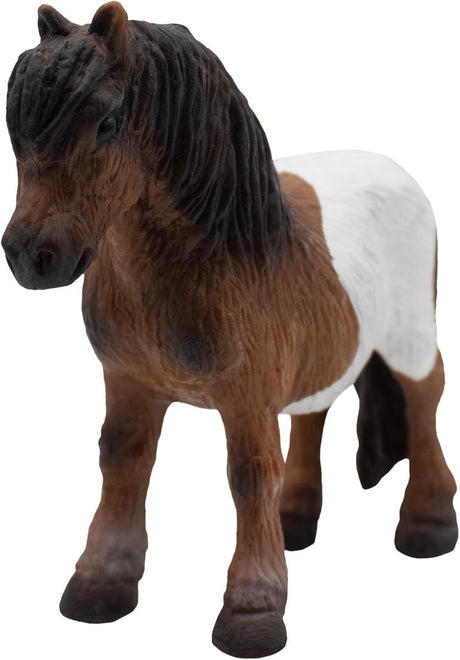Bullyland 62566 – Spielfigur und Sammelfigur Shetlandpony – ca. 9 cm – lebensechte und detaillierte Gestaltung – ideal als Tortenfigur und kleines Geschenk für Kinder ab 3 Jahren.
