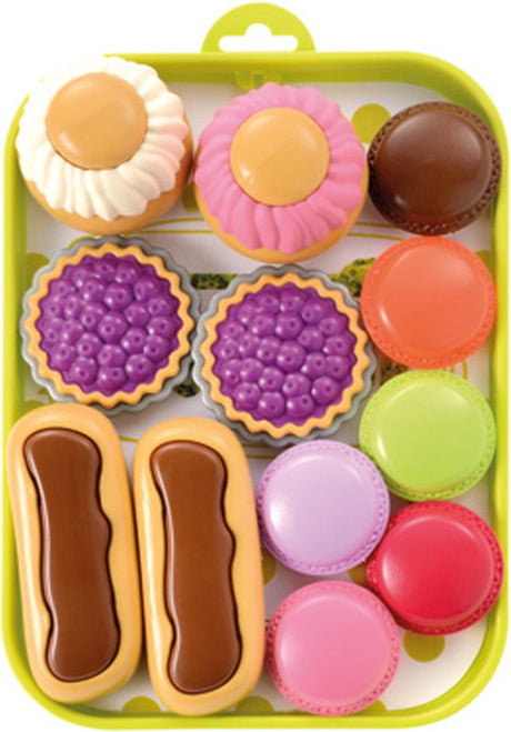Ecoiffier-Ecoiffier-Kuchen auf Tablett