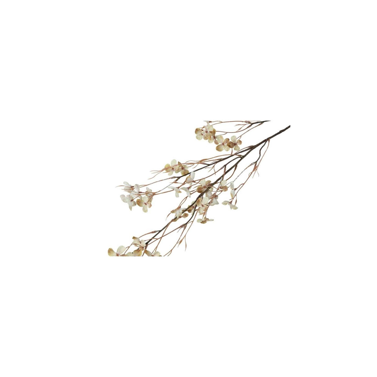 Country field countryfield kunstbloem prunus avium crã¨me zijde h110cm