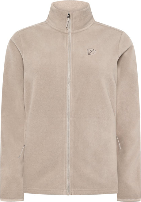 Didriksons Viona Wns FZ Outdoor-Pullover für Damen – Strandbeige