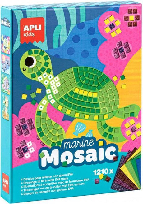 Apli kids eva foam mozaïek oceaan dieren