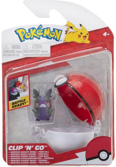Pokémon Pokemon - Clip 'n' Go - Morpeko (Hangry-Modus) + Pokeball