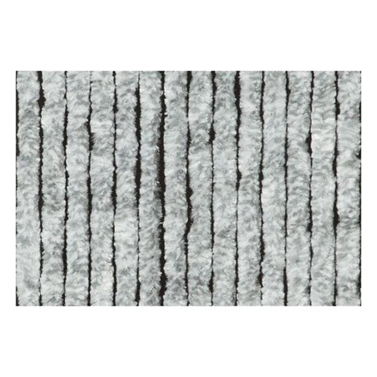 Wicotex kattenstaart deurgordijn 90x220 grijs wit 100% polypropyleen
